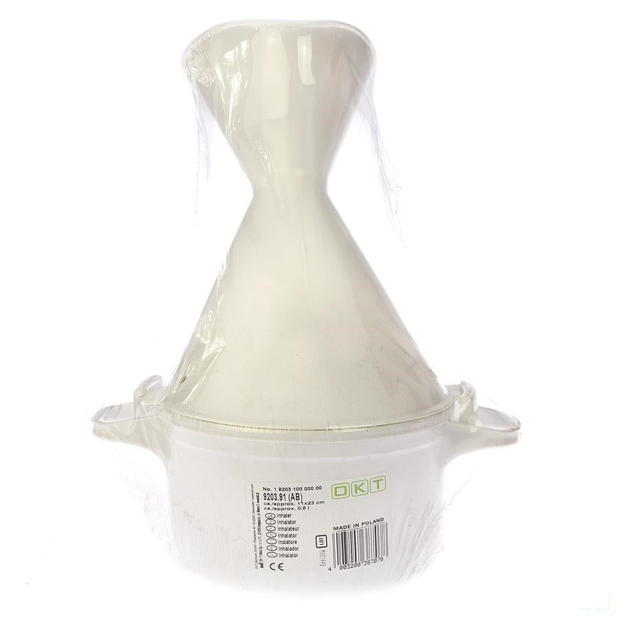 Wolf Inhalator Plastiek Wit