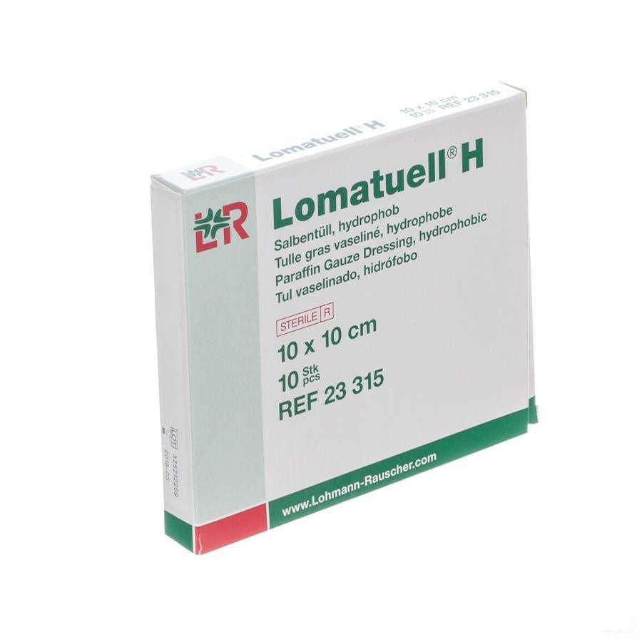 Lomatuell H Kompres Ster 10x10cm 10 23315