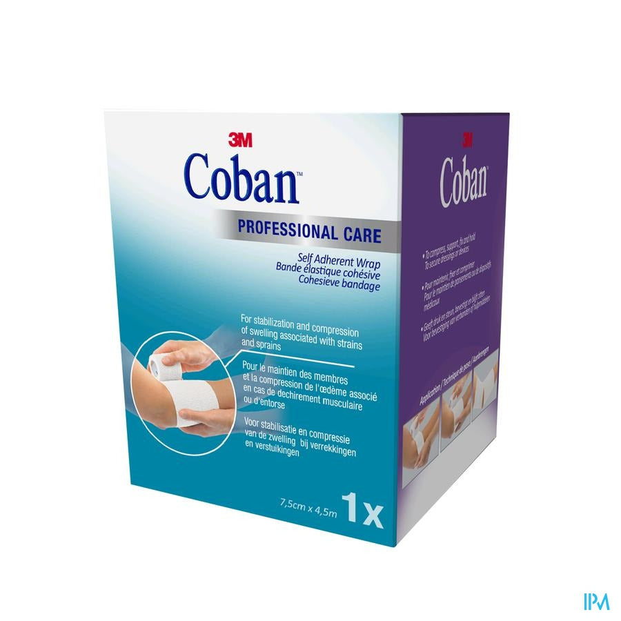Coban 3m Rekverband White Rol 7,5cmx4,57m 1583/w