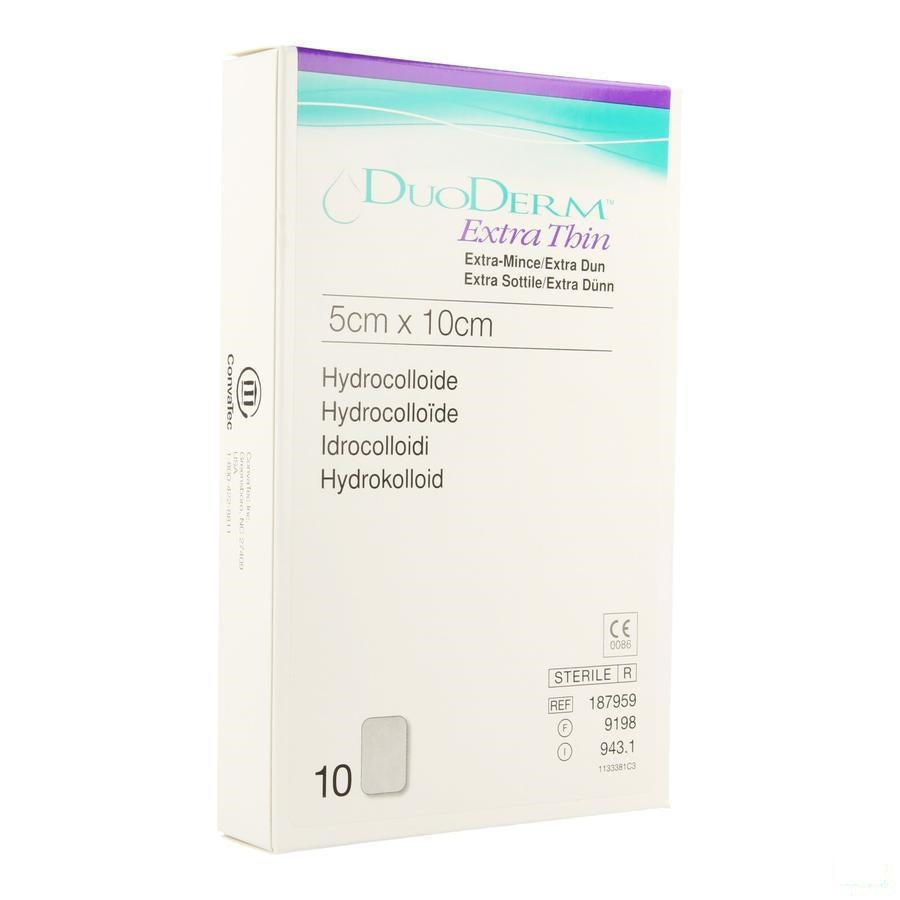 Duoderm Extra Dun Verb Hydro 5cmx10cm 10 H7959