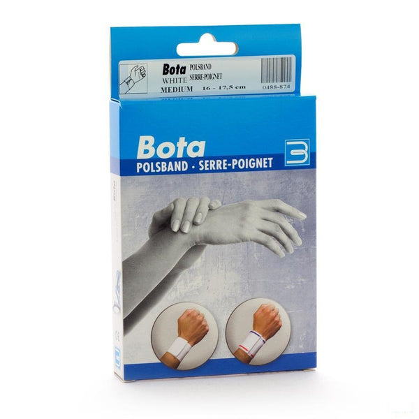 Bota Polsband Elast Velcro Wh M - Bota - InstaCosmetic