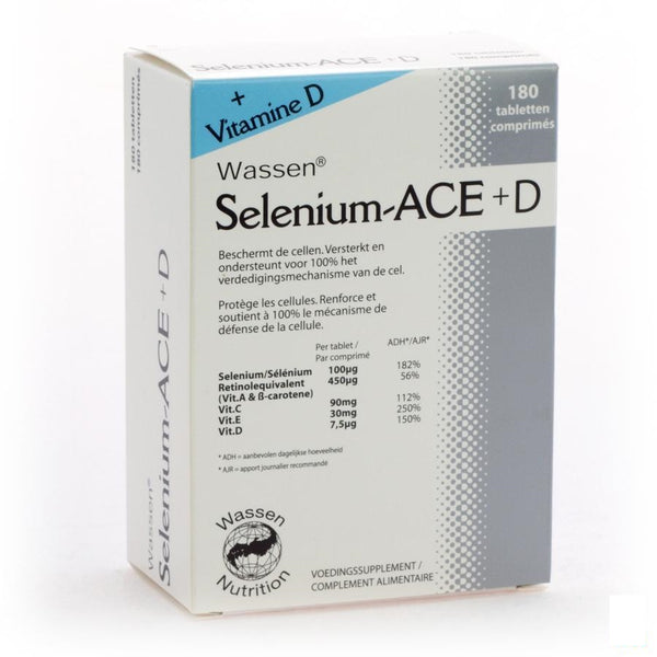 Selenium Ace+d Comp. 180 - Revogan - InstaCosmetic