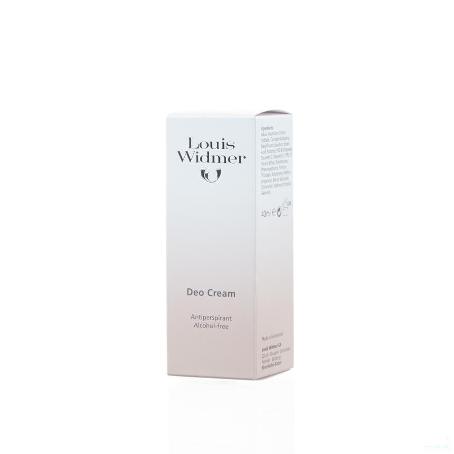 Louis Widmer Deo Creme Met Parfum 40 Ml