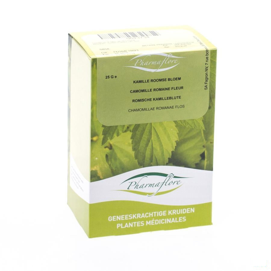 Kamillebloem Roomse Doos 25g Pharmafl