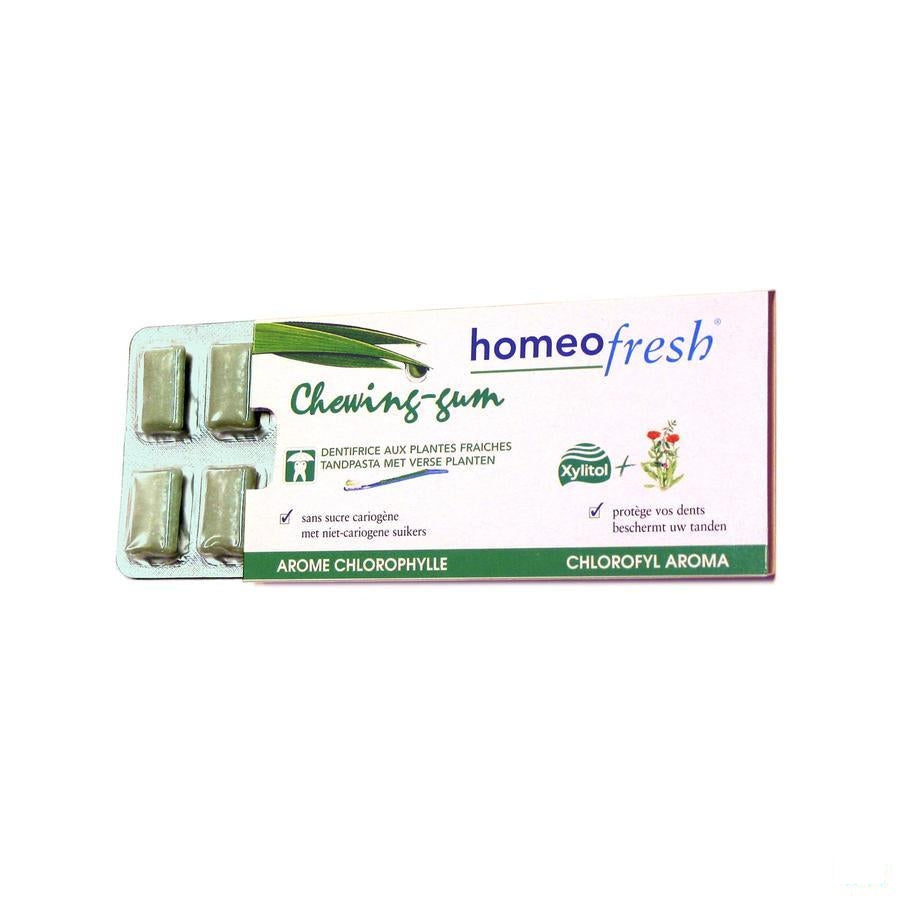 Homeofresh Chew-gum Bioactivum Chloroph. Zs 1x12