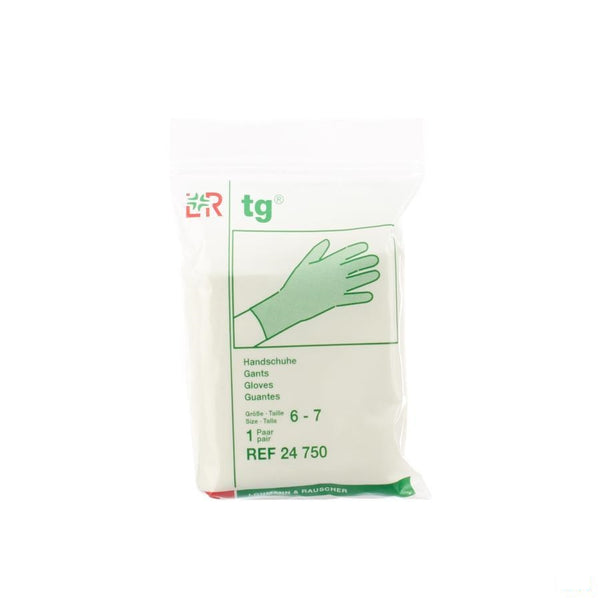 Tg Handschoen 100% Katoen Klein 6-7 (paar) 24750 - Lohmann & Rauscher - InstaCosmetic