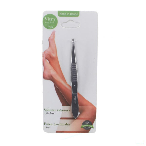 Vitry Classic Pincet Splinters Inox 1082 - Vitry - InstaCosmetic