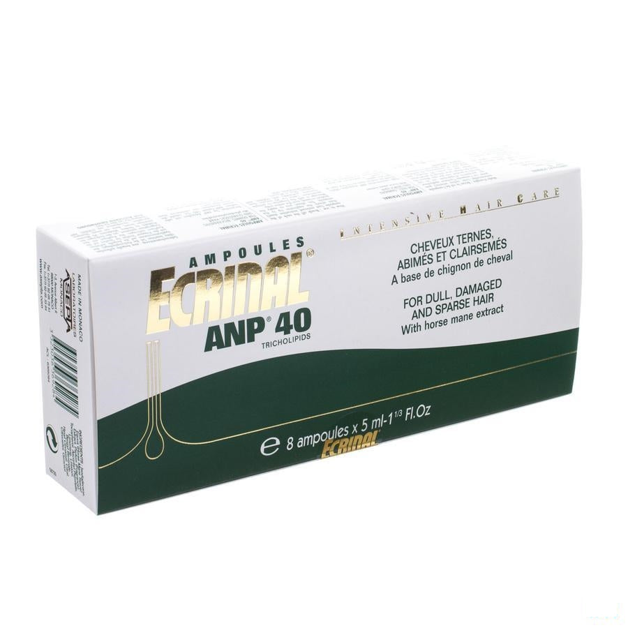 Ecrinal Haar Amp Anp40 8x5ml 20305