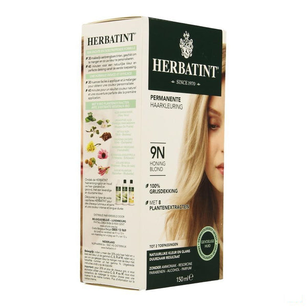 Herbatint Blond Honing 9n - Phytal-crea - InstaCosmetic
