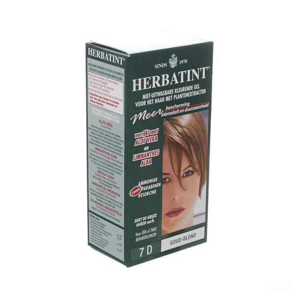 Herbatint Blond Goudkleurig 7d - Phytal-crea - InstaCosmetic