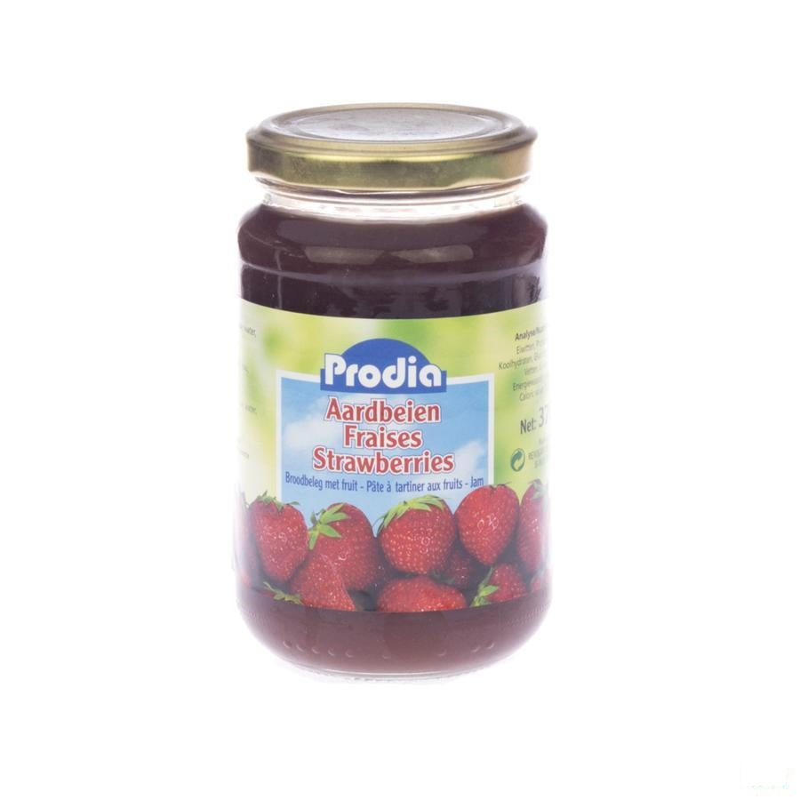 Prodia Jam Aardbeien + Fructose 370g 6090