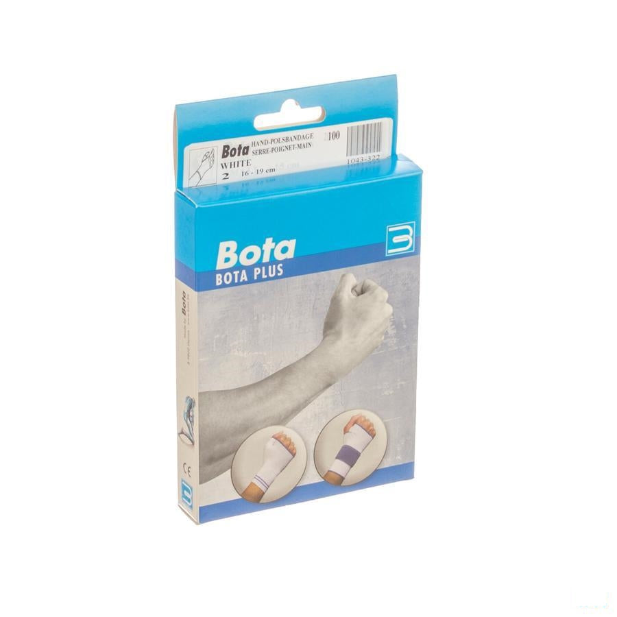 Bota Handpolsband+duim 100 White N2