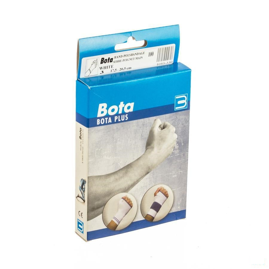 Bota Handpolsband+duim 100 White N3