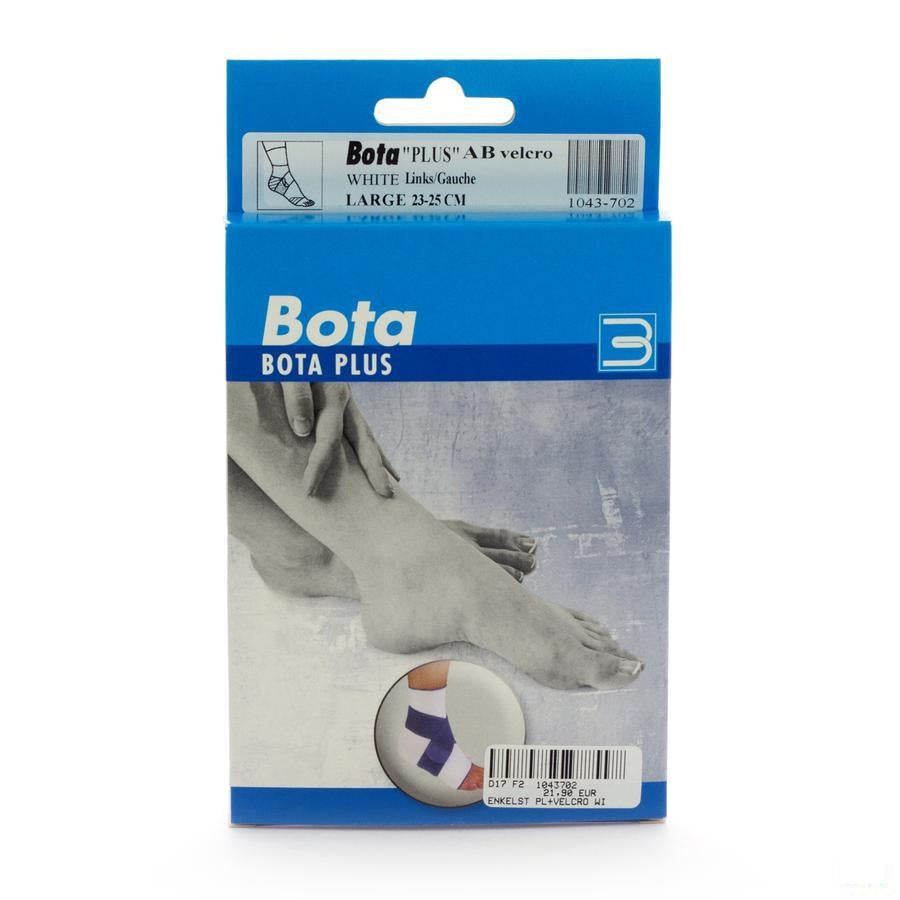 Bota Plus Enkel+velcro Wh Li L