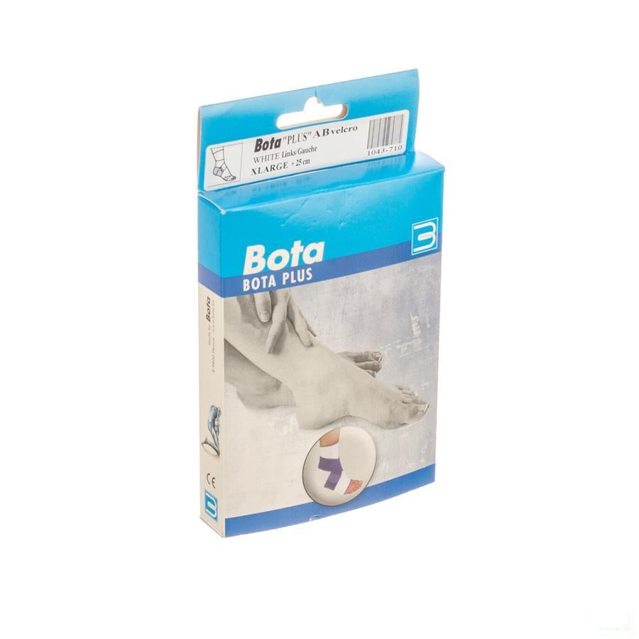 Bota Plus Enkel+velcro Wh Li Xl