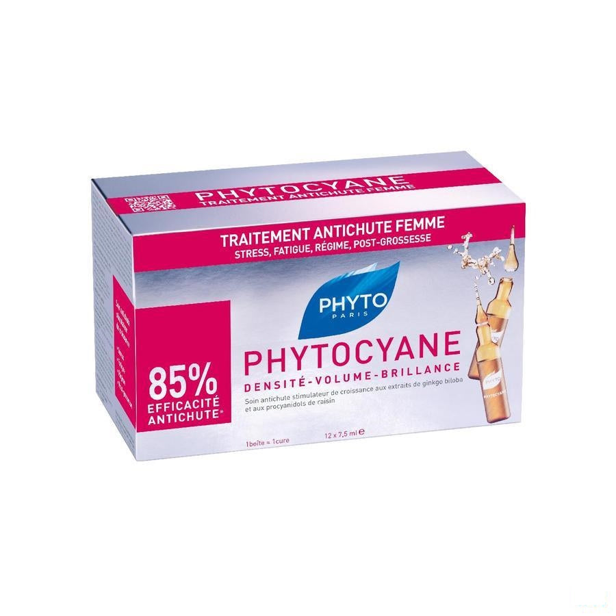 Phytocyane A/haaruitval Vrouw Amp 12