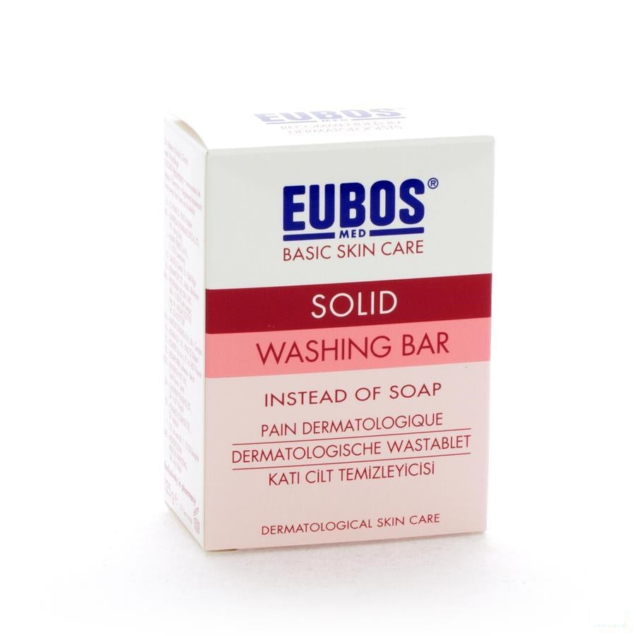 Eubos Compact Zeep Dermato Roze Parf 125g