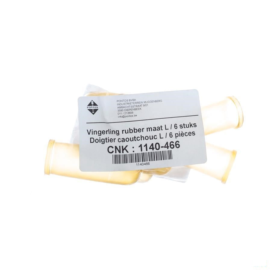 Vingerling Latex Large 6 Pontos