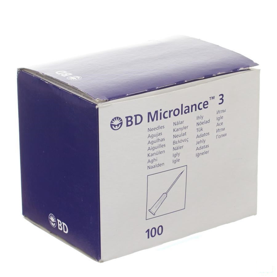 Bd Microlance 3 Nld 27g 1/2 Rb 0,4x13mm Grijs 1