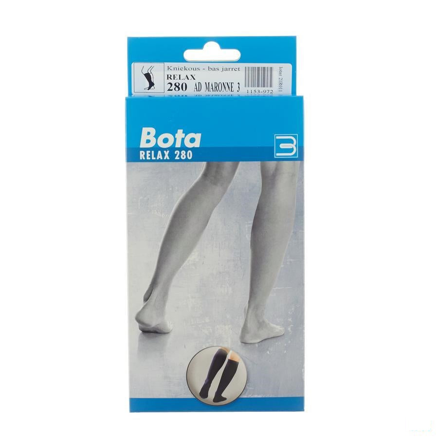 Bota Relax 280 Korte Kous Marron N3