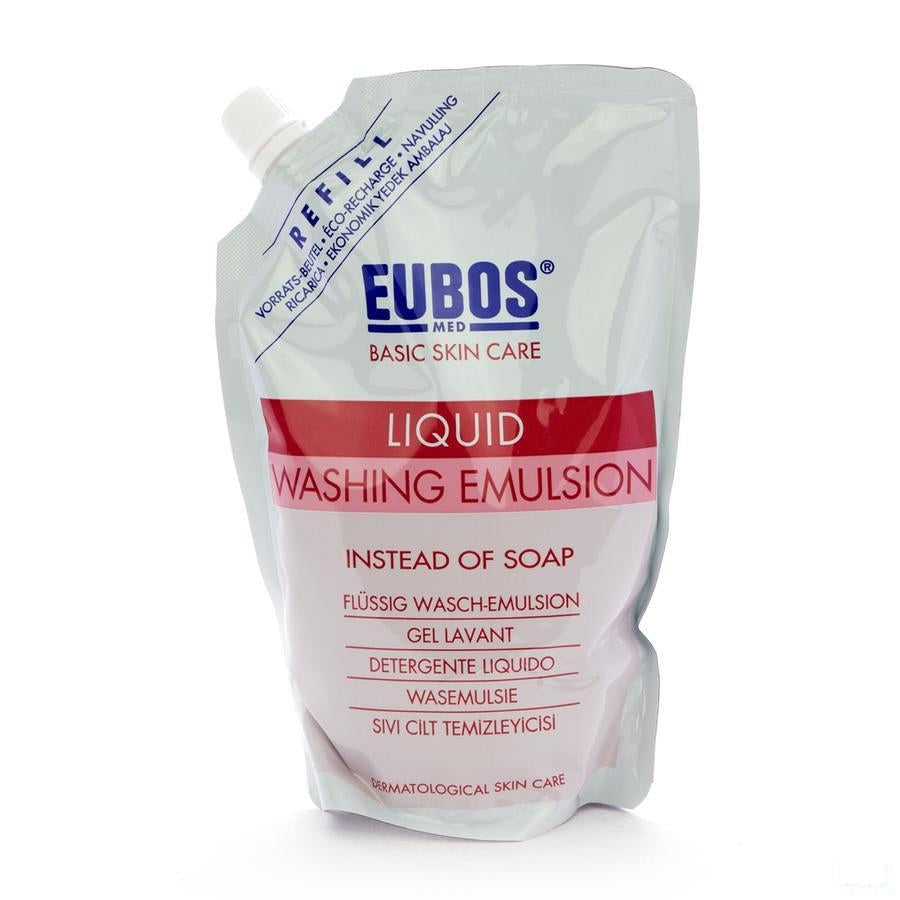 Eubos Zeep Vloeibaar Roze Refill 400ml