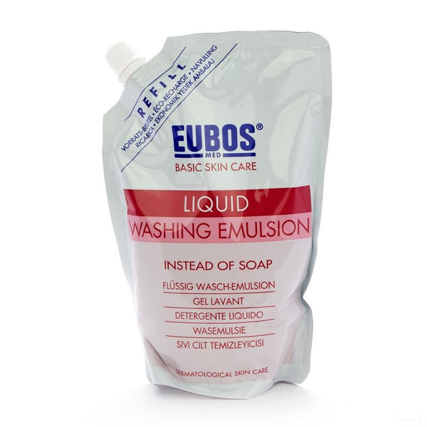 Eubos Zeep Vloeibaar Roze Refill 400ml - I.d. Phar - InstaCosmetic