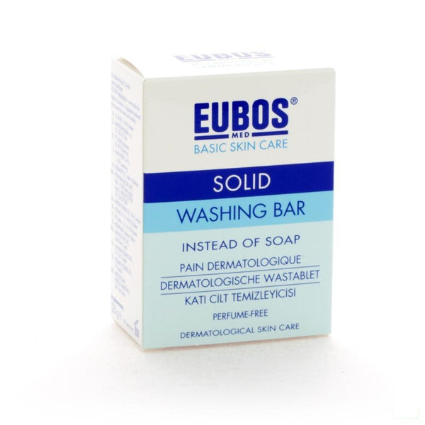 Eubos Compact Wastablet Blauw Z/parf 125g - I.d. Phar - InstaCosmetic
