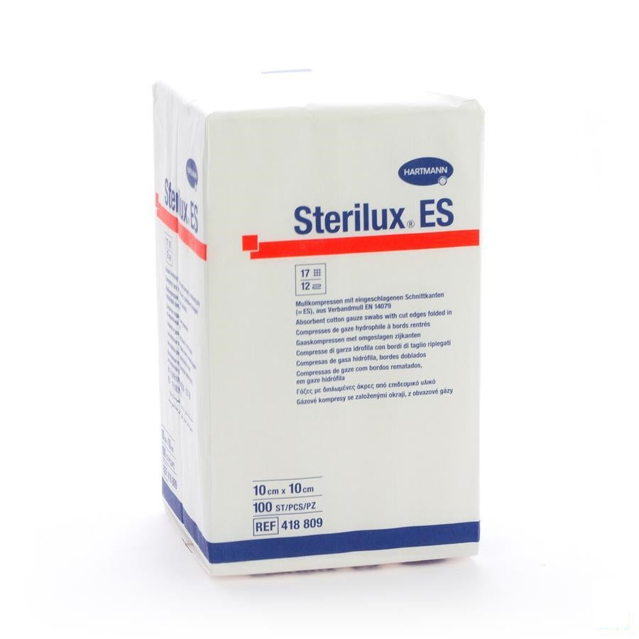 Sterilux Es Kp N/st 12pl 10,0x10,0cm 100 4188092