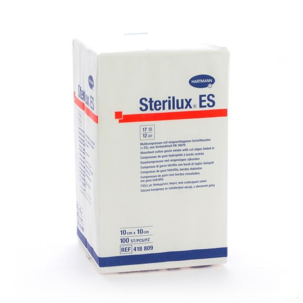Sterilux Es Kp N/st 12pl 10,0x10,0cm 100 4188092 - Hartmann P. - InstaCosmetic