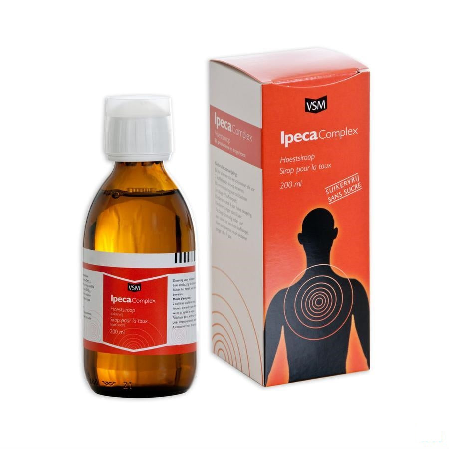 Ipeca Complex Sirop Z/suiker Vsm 200ml