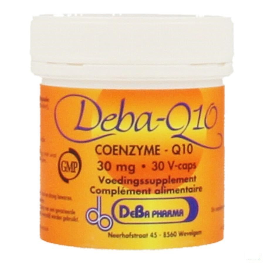 Coenzyme Q10 Capsules 30x30mg Deba
