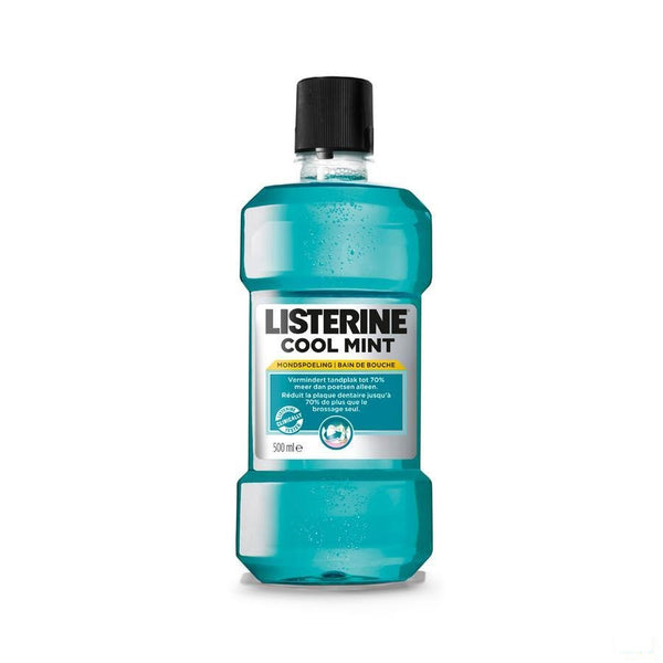 Listerine Coolmint Mondwater 500ml - Johnson & Johnson - InstaCosmetic