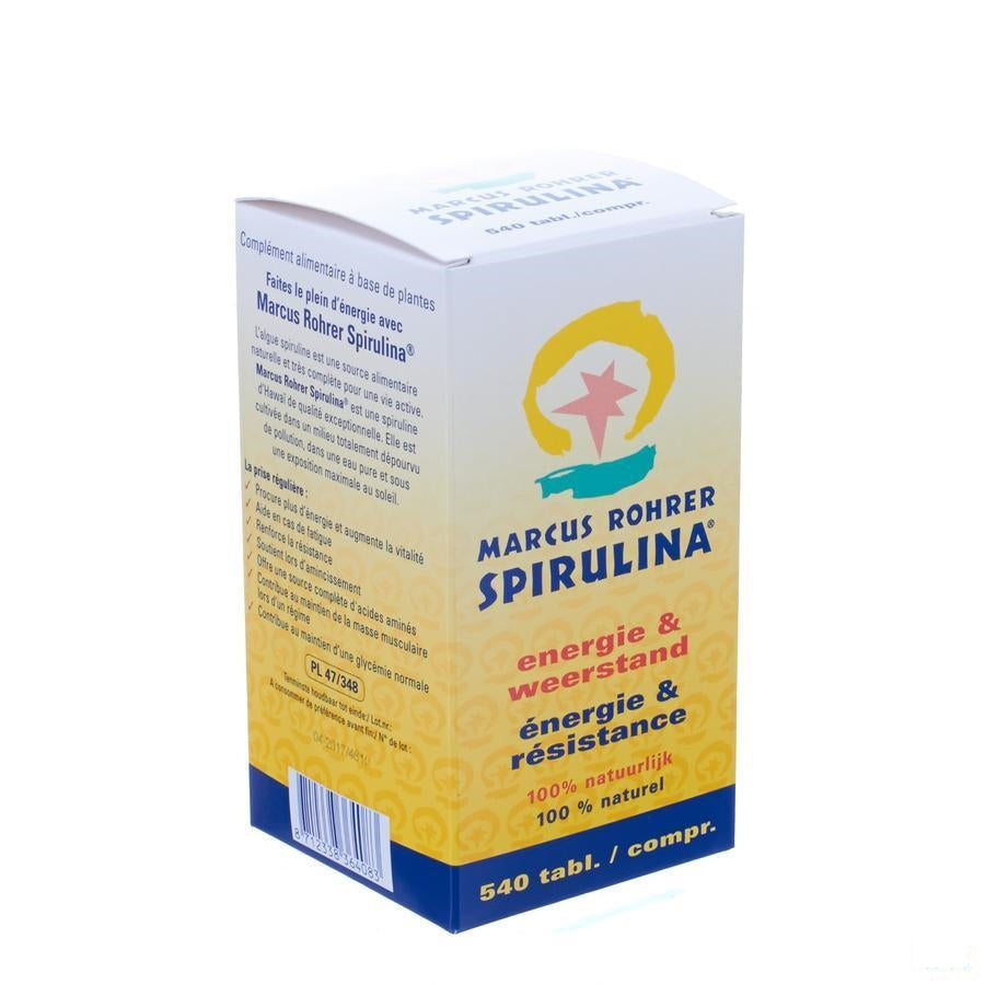 Marcus Rohrer Spirulina Tabletten 540x300mg