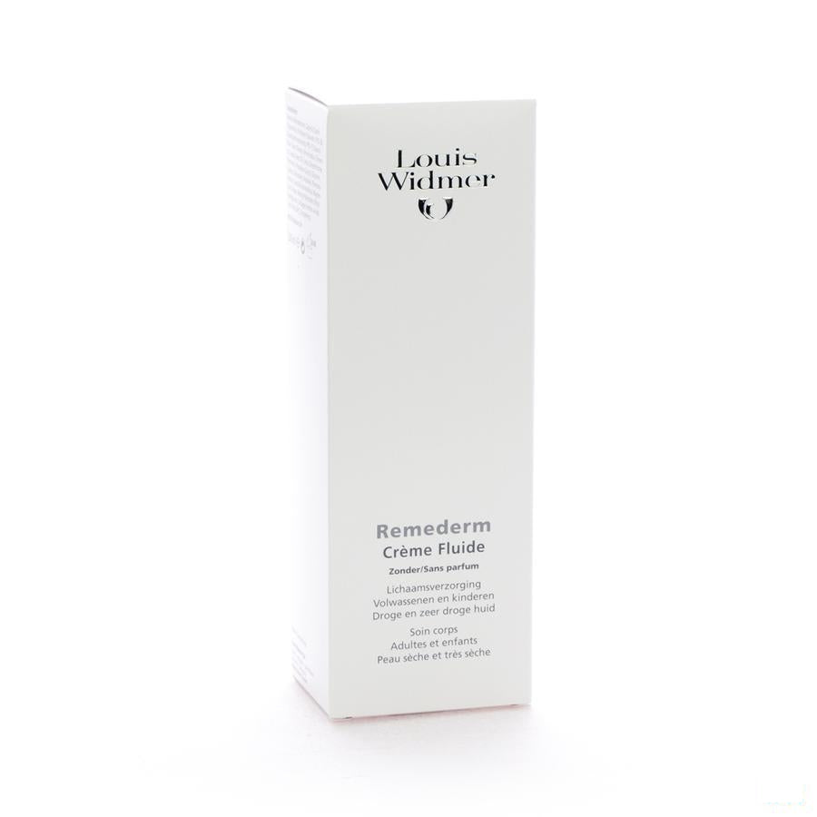 Louis Widmer Remederm Creme Fluide Zonder Parfum 200 Ml