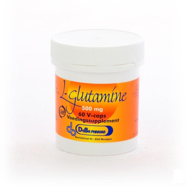 L-glutamine Capsules 60x500mg Deba - Deba Pharma - InstaCosmetic