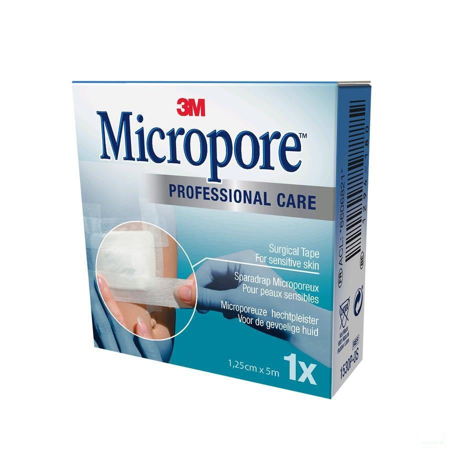 Micropore 3m Rol 12,5mmx5m 1530/1b