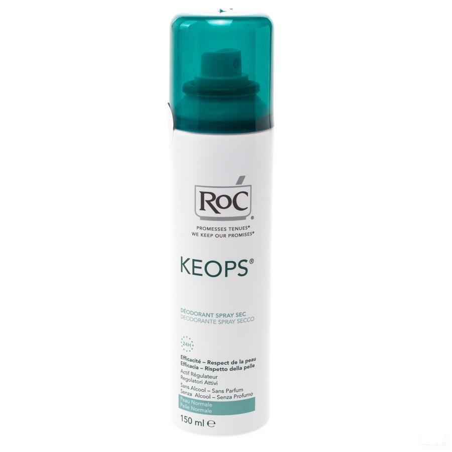 Roc Keops Deo Droge Spr Z/alc Z/parf Nh 150ml