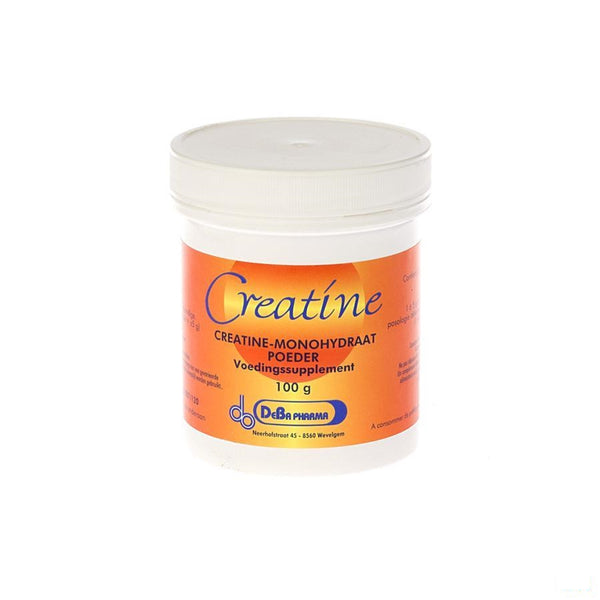 Creatine Monohydraat Pdr Oplosbaar 100g Deba - Deba Pharma - InstaCosmetic