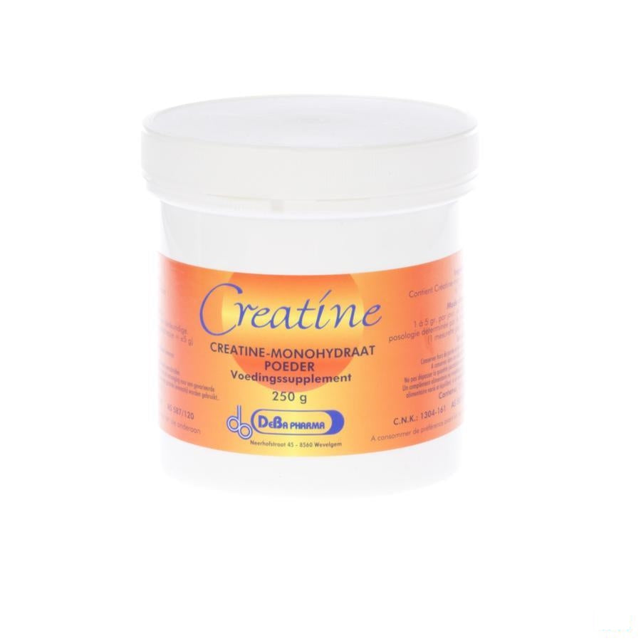 Creatine Monohydraat Pdr Oplosbaar 250g Deba