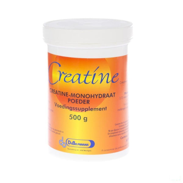 Creatine Monohydraat Pdr Oplosbaar 500g Deba - Deba Pharma - InstaCosmetic