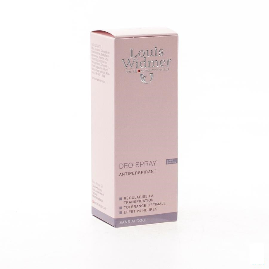 Louis Widmer Deo Spray Zonder Parfum 75 Ml