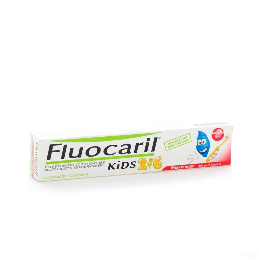 Fluocaril Kids 2- 6 Aardbei 50ml