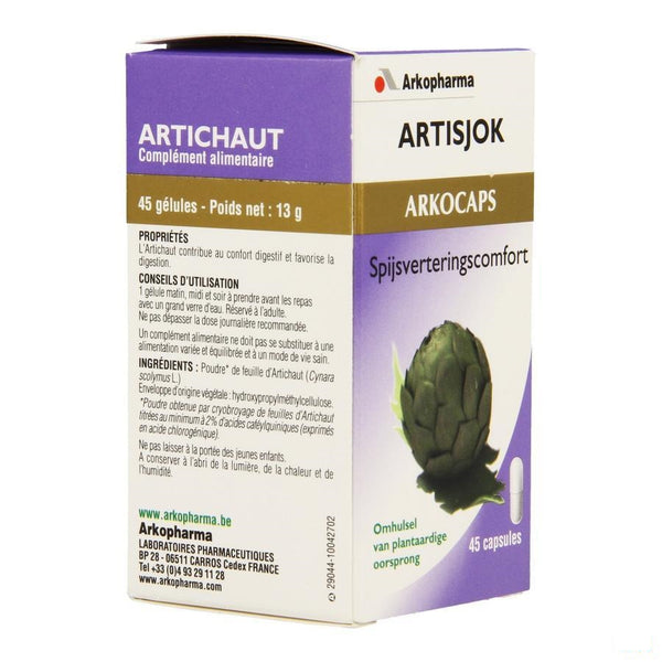 Arkocaps Artisjok Plantaardig 45 - Arkopharma - InstaCosmetic