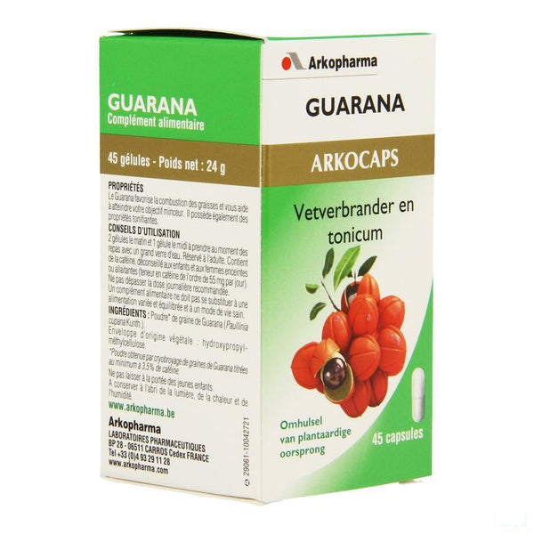 Arkocaps Guarana Plantaardig 45 - Arkopharma - InstaCosmetic
