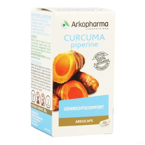 Arkocaps Kurkuma Plantaardig 45 - Arkopharma - InstaCosmetic