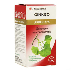 Arkocaps Ginkgo Biloba Plantaardig 45