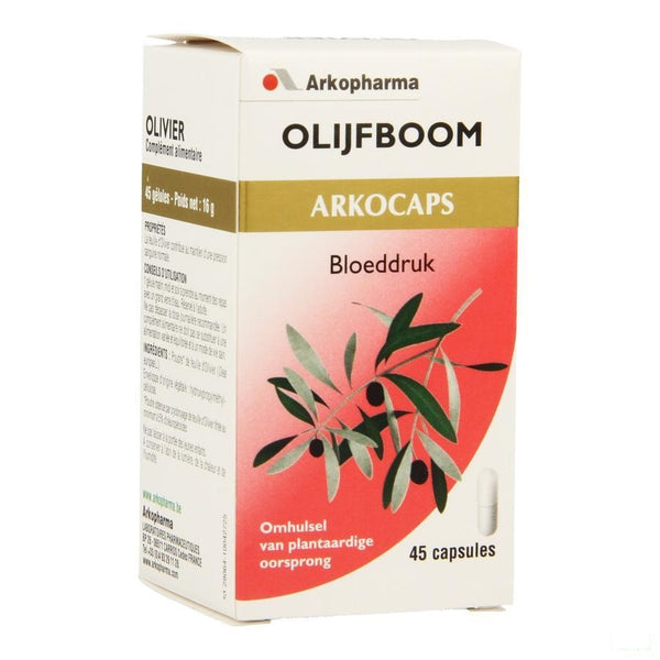 Arkocaps Olijfboom Plantaardig 45 - Arkopharma - InstaCosmetic