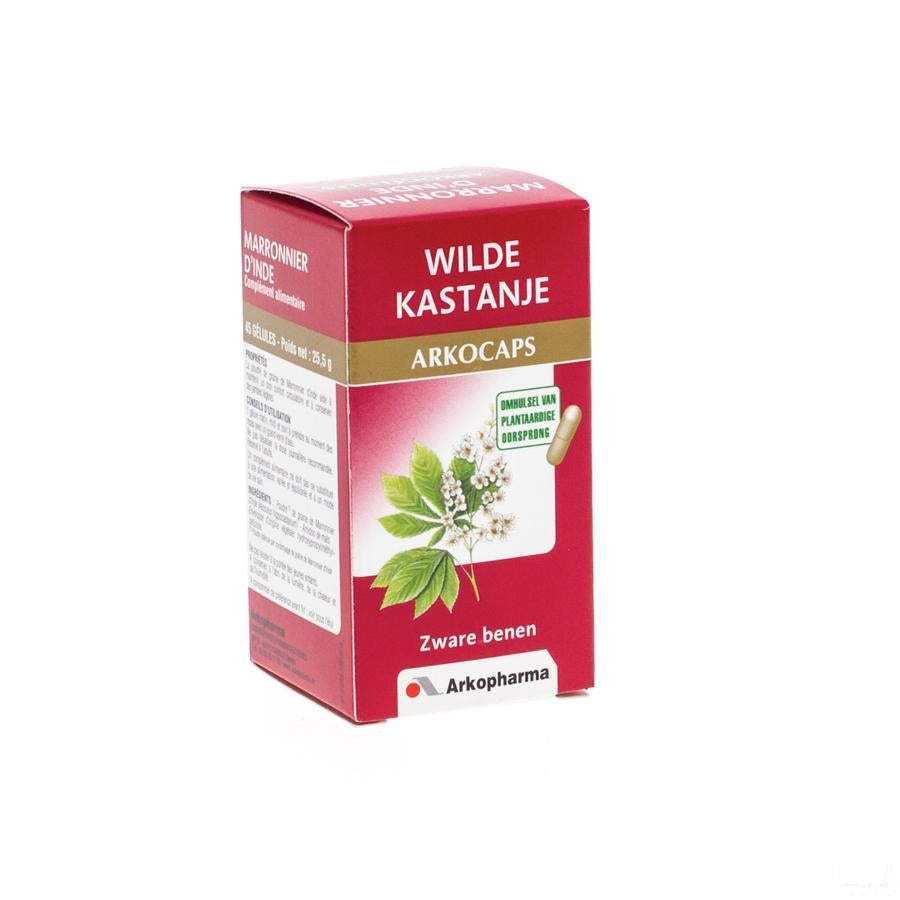Arkocaps Wilde Kastanje Plantaardig 45