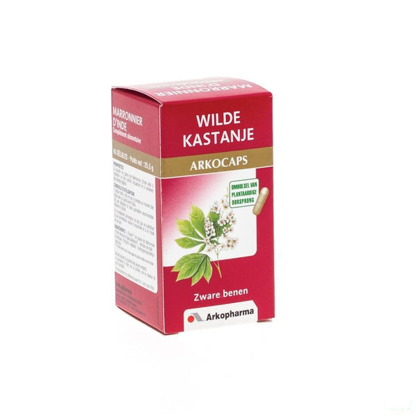 Arkocaps Wilde Kastanje Plantaardig 45 - Arkopharma - InstaCosmetic