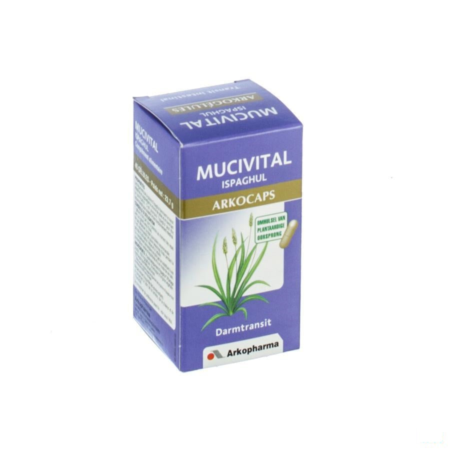 Arkocaps Mucivital Ispaghul Plantaardig 45